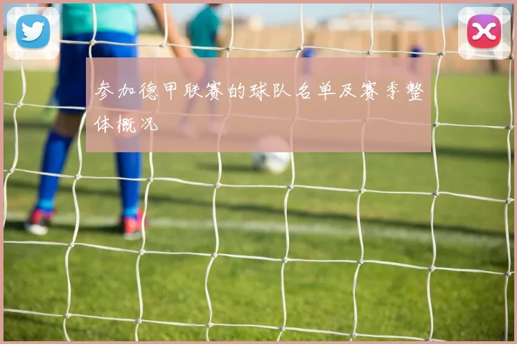 参加德甲联赛的球队名单及赛季整体概况