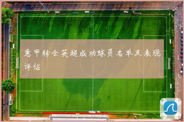 意甲转会英超成功球员名单及表现评估